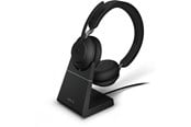 Hörlurar / Headset - Jabra Evolve2 65 Link380c MS Stereo Stand Black - 26599-999-889