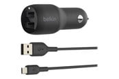 Mobile - Adapters & Chargers - Belkin BOOST CHARGE Dual Charger - CCB001BTBK