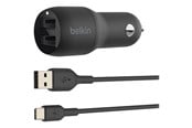 Mobile - Adapters & Chargers - Belkin BOOST CHARGE Dual Charger - CCE001bt1MBK