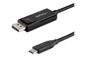 Ljudkabel - StarTech.com 6.6 ft. (2 m) USB C to DisplayPort 1.4 Cable - Bidirectional - USB / DisplayPort cable - 2 m - CDP2DP142MBD