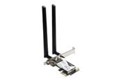 Nätverkskort (adaptrar osv.) - Inter-Tech DMG-35 WiFi 6 + BT 5.0 PCIe Adapter - 88888149