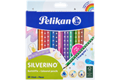 Hobby Tillbehör - Pelikan PELIKAN 24 SILVERINO FÄRGPENNOR - 100401598