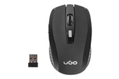 Mus - Natec Office MY-03 - Mouse - Optic - 6 knappar - Svart - UMY-1076
