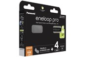 Battery - Panasonic eneloop pro BK-4HCDEC4BE battery - 4 x AAA - NiMH - BK-4HCDEC4BE