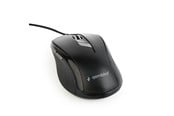 Mus - Gembird Wired optical mouse 6B-01 - Mouse - Optic - 6 knappar - Svart - MUS-6B-01