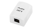 Nätverks tillbehör - Lanberg network surface mount box - OU6-0001-W