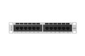 Nätverks tillbehör - Lanberg PPU6-9012-S - patch panel - 1U - 10" - PPU6-9012-S