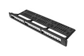 Nätverks tillbehör - Lanberg PPKS-1124-B - patch panel (blank) - 1U - 19" - PPKS-1124-B