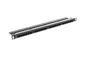 Nätverks tillbehör - Lanberg PPU5-0024-B - patch panel - 0.5U - 19" - PPU5-0024-B