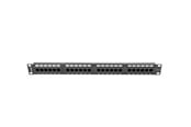 Nätverks tillbehör - Lanberg PPU5-1024-B Patch Panel 24-Port 1U 19" - PPU5-1024-B