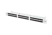 Nätverks tillbehör - Lanberg PPU5-1048-S - patch panel - 1U - 19" - PPU5-1048-S