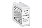 Skrivartillbehör-bläck-toner - Epson Singlepack Gray T47A7 UltraChrome Pro 10 ink - C13T47A700