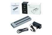 USB Hub - I-Tec USB 3.0 Charging HUB - 13-Port - 60W USB Hub - 13 porte - Grey - U3CHARGEHUB13