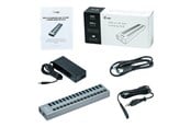 USB Hub - I-Tec USB 3.0 Charging HUB - 16-Port - 90W - USB 3.0 Type-A USB Hub - 16 porte - Grey - U3CHARGEHUB16