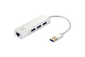 USB Hub - LevelOne USB-0503 - hub - 3 ports USB Hub - 3 porte - Vit - USB-0503