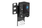 Rack chassis - Lanberg AK-1505-B Closed Loop Thermostat 10A for Rack Cabinets with 19" Ear and Terminal Block Black - AK-1505-B