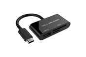Flashram Reader & Adapter - Gembird Card reader Compact USB Type-C SDXC combo card - UHB-CR3-02