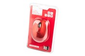 Mus - MODECOM MC-WM4.1 - Mouse - Optic - 4 knappar - Röd - M-MC-0WM4.1-500