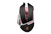Mus - Conceptronic DJEBBEL 8 - mouse - USB - black silver - Mouse - Optic - 8 knappar - Silver - DJEBBEL02B