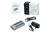 USB Hub - I-Tec USB 3.0 Charging HUB 7-Port - 36W - USB 3.0 USB Hub - 7 porte - Grey - U3CHARGEHUB7