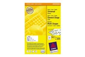 Papper, Fotopapper & Etiketter - Avery ILC universal etiket 70x37mm (2400) - 3474