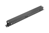 Rack chassis - Lanberg AK-1201-B - 1U - Cable Management Panel - AK-1201-B