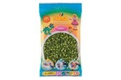 Kreativa spel - Hama Beads - Olive Green 1000pcs - 207-84