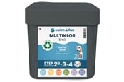 Pool & badbassäng - Swim & Fun MultiKlor Maxi Tab 200 g 5 kg - 1710
