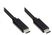USB-kabel - Jabra Evolve2 USB Cable USB-C to USB-C 1.2m Black - 14208-32