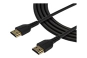 Displaykabel - StarTech.com HDMI 2.0 Cable - Premium 4K 60Hz High Speed HDMI Cord with Ethernet - For Computer Monitor or TV (RHDMM1MP) - HDMI with Ethernet cable - 1 m - RHDMM1MP