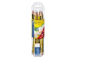 Skriv- och ritverktyg - Staedtler Set pencil Noris + eraser 100% PEFC - 61 120P1
