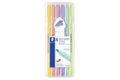 Skriv- och ritverktyg - Staedtler Highlighter tripl.pastel 6pcs.box - 362 CSB6
