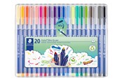 Hobby Tillbehör - Staedtler Fiberspetspenna tripl. col. 20 st.lådan - 323 SB20