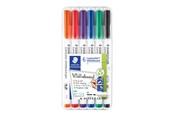 Skriv- och ritverktyg - Staedtler Marker Lumocolor white pen 6pcs.box - 301 WP6