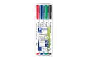 Skriv- och ritverktyg - Staedtler Whiteboard pen Lumocolor 4pcs.box - 301 WP4