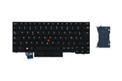 Tangentbord - Lenovo - notebook replacement keyboard - with Trackpoint - France - black - Laptop tagentbord - till ersättning - Fransk - Svart - 01YP011