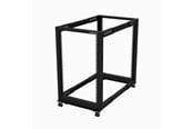 Rack chassis - StarTech.com 4POSTRACK18U - 18U Open Cabinet Rack with Wheels - 4POSTRACK18U