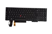 Tangentbord - Lenovo Chicony - Laptop tagentbord - till ersättning - Tysk - Svart - 01YP612