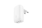 Mobile - Adapters & Chargers - Belkin BoostCharge 3 Port USB-C Charger with PPS 67W - WCC002vfWH