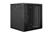 Rack chassis - Lanberg WF01-6612-10B - 12U Rack Cabinet with Glass Door - WF01-6612-10B