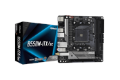 Moderkort - ASRock B550M-ITX/AC Moderkort - AMD B550 - AMD AM4 socket - DDR4 RAM - Mini-ITX - 90-MXBDH0-A0UAYZ