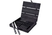 Bordsdukning - Gense Old Farmer Black steak/grill cutlery 12 pcs - 20149