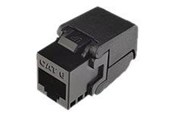 Nätverks tillbehör - Solarix modular insert - SXKJ-6-UTP-BK-SA