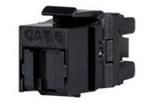 Nätverks tillbehör - Solarix modular insert - SXKJ-6-UTP-BK-NA