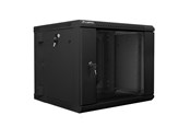 Rack chassis - Lanberg WF02-6609-10B - 9U - Wall Mount Rack Cabinet - WF02-6609-10B