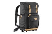 Kameraväskor - mantona Luis Photo Backpack Black Retro - 21344