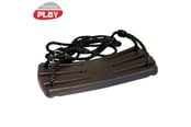 Utomhuslek - Nordic Play Gunga svart m/ svart rep - 805-462