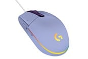 Mus - Logitech G203 LIGHTSYNC - Lilac - Gamingmus - Optic - 6 knappar - Lila med RGB - 910-005853