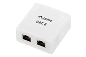 Nätverks tillbehör - Lanberg network surface mount box - OS6-0002-W