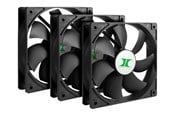 Chassi fläkt - Inter-Tech Lüfter 120*120*25 IPC Fan Set 3xLüfter - Chassi fläkt - 120mm - Svart - 88887289